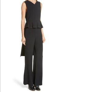 See By Chloe Studded Peplum High/Low Tank